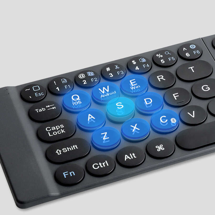 Wiwu FMK-01 Fold Mini Keyboard Black
