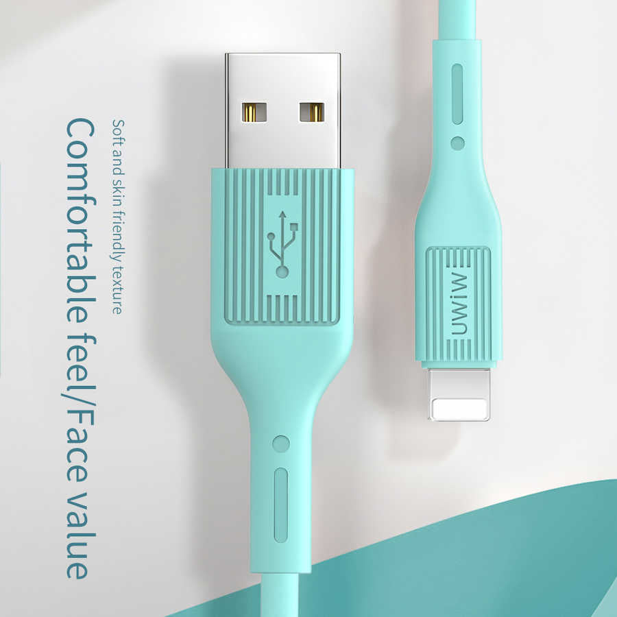 Wiwu G60 Vivid Lightning USB Cable White