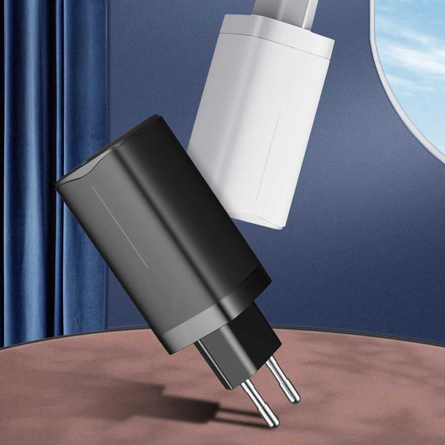 Wiwu GaN Tech GTC6521-65W Power Adapter White