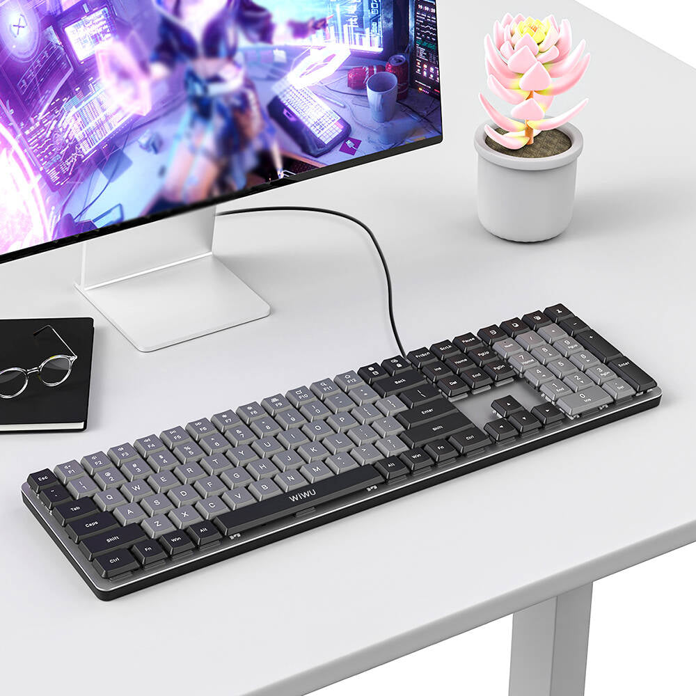 Wiwu KB-01 Wired Mechanical Keyboard Black