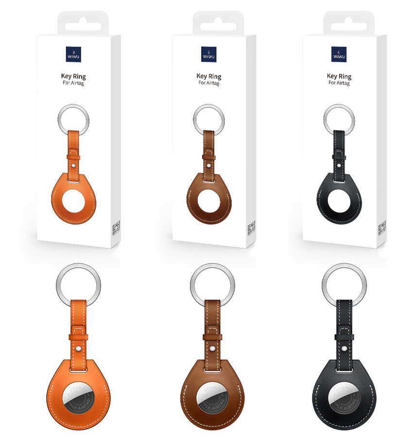 Wiwu Key Ring Airtag Anahtarlık Turuncu