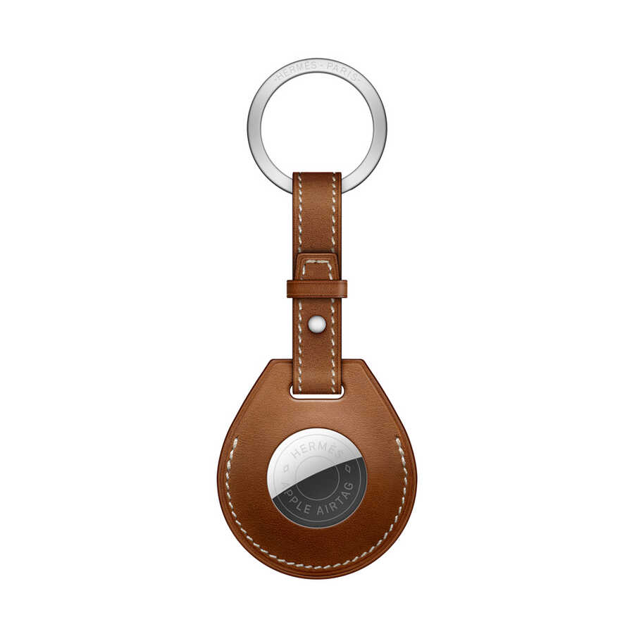 Wiwu Key Ring Airtag Anahtarlık Kahverengi
