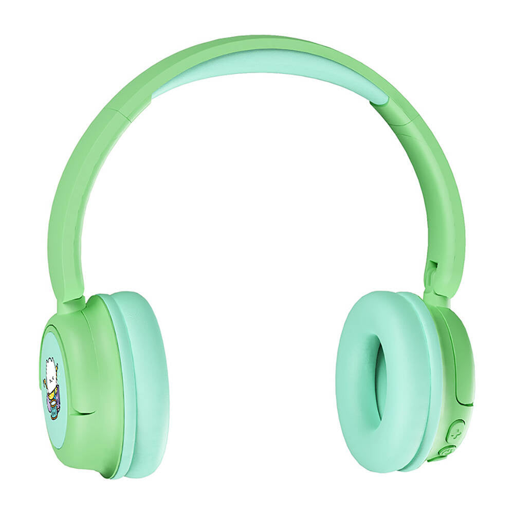 Wiwu KTD-02 Adjustable Over-Ear Wired and Bluetooth 5.3 Kids Headphones Blue