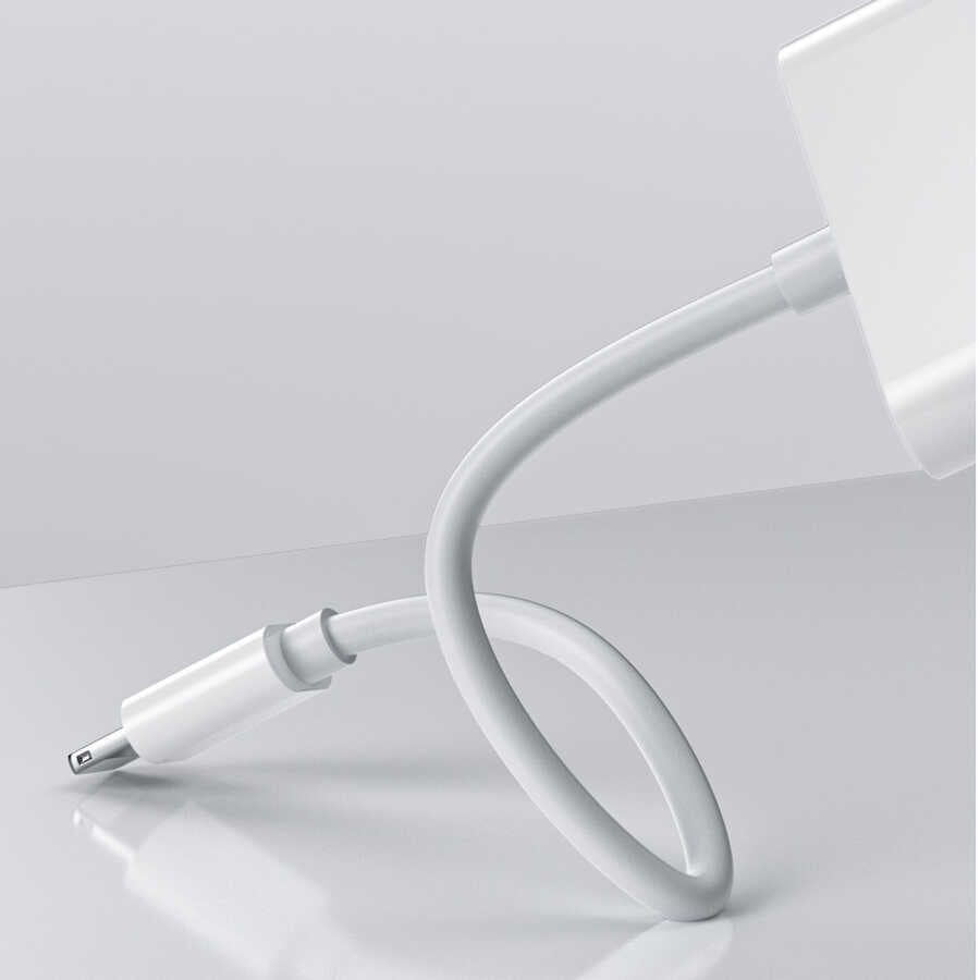 Wiwu LT01 Plus Lightning Audio Adapter White
