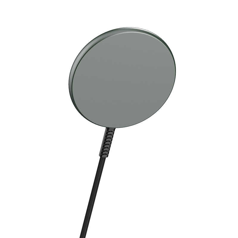 Wiwu M14 Intelligent Wireless Magnetic Charging Ultra Thin Transparent 15W Android iOS Support Black