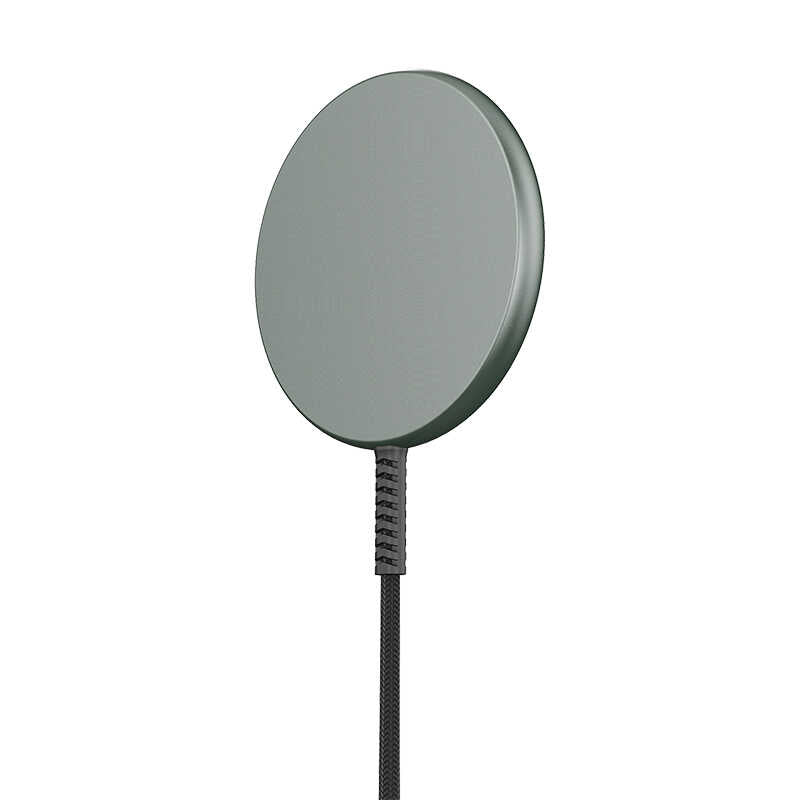 Wiwu M14 Intelligent Wireless Magnetic Charging Ultra Thin Transparent 15W Android iOS Support Black