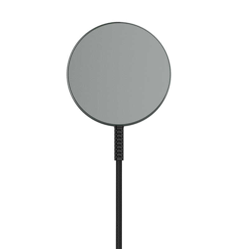 Wiwu M14 Intelligent Wireless Magnetic Charging Ultra Thin Transparent 15W Android iOS Support Black