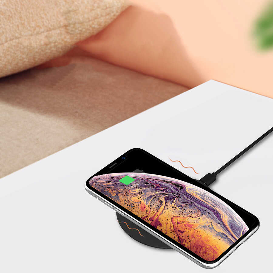 Wiwu M3 Wireless Magnetic Charger 15W iOS Android Supported Black