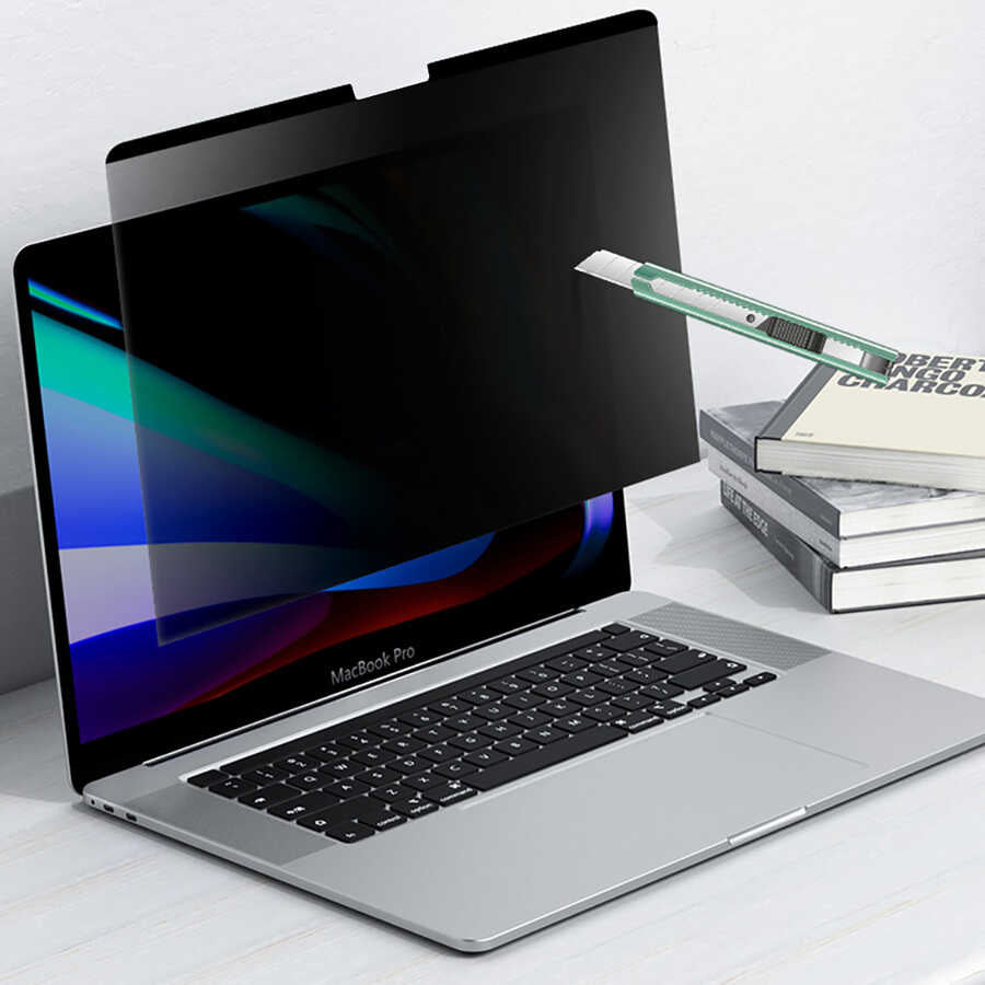 Apple Macbook 13.3' Air M1 Wiwu Magnetic Privacy Screen Protector Black