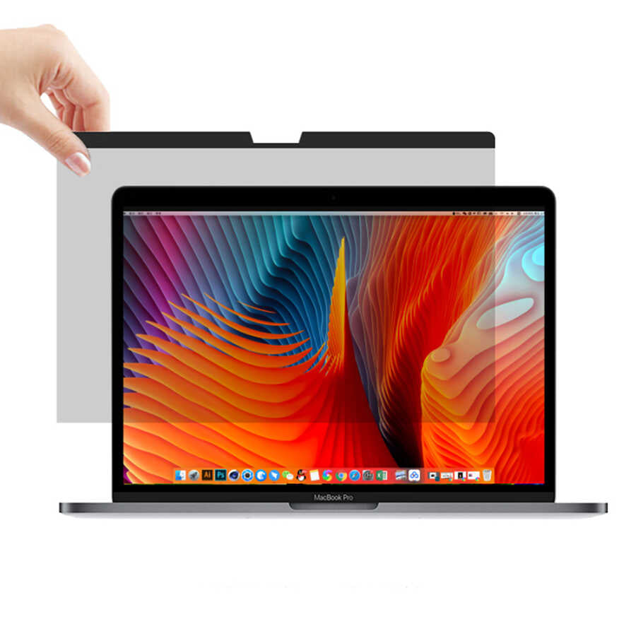 Apple Macbook 13.3' Air M1 Wiwu Magnetic Privacy Screen Protector Black