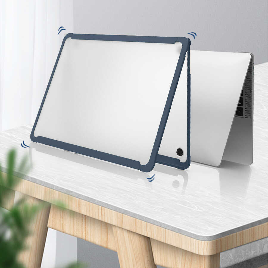 Apple Macbook 13.3' New Pro 2018 Wiwu Macbook HP-01 iShield Cover Navy Blue