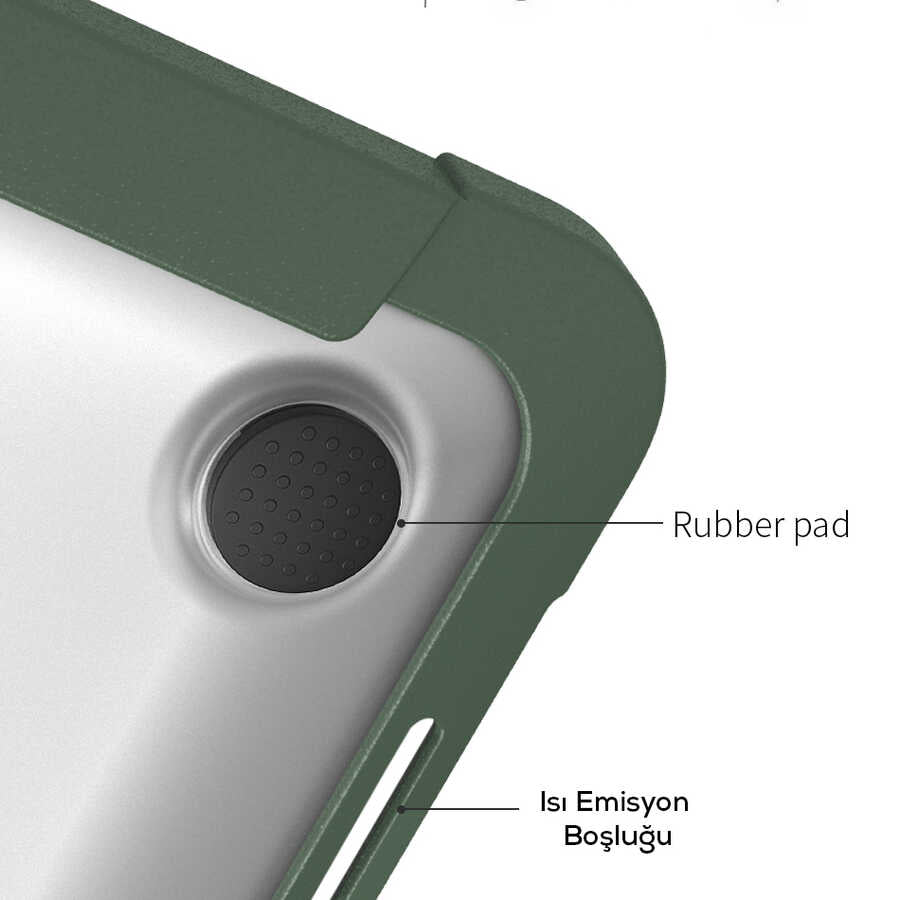 Apple Macbook 13.3' New Pro 2018 Wiwu Macbook HP-01 iShield Cover Green