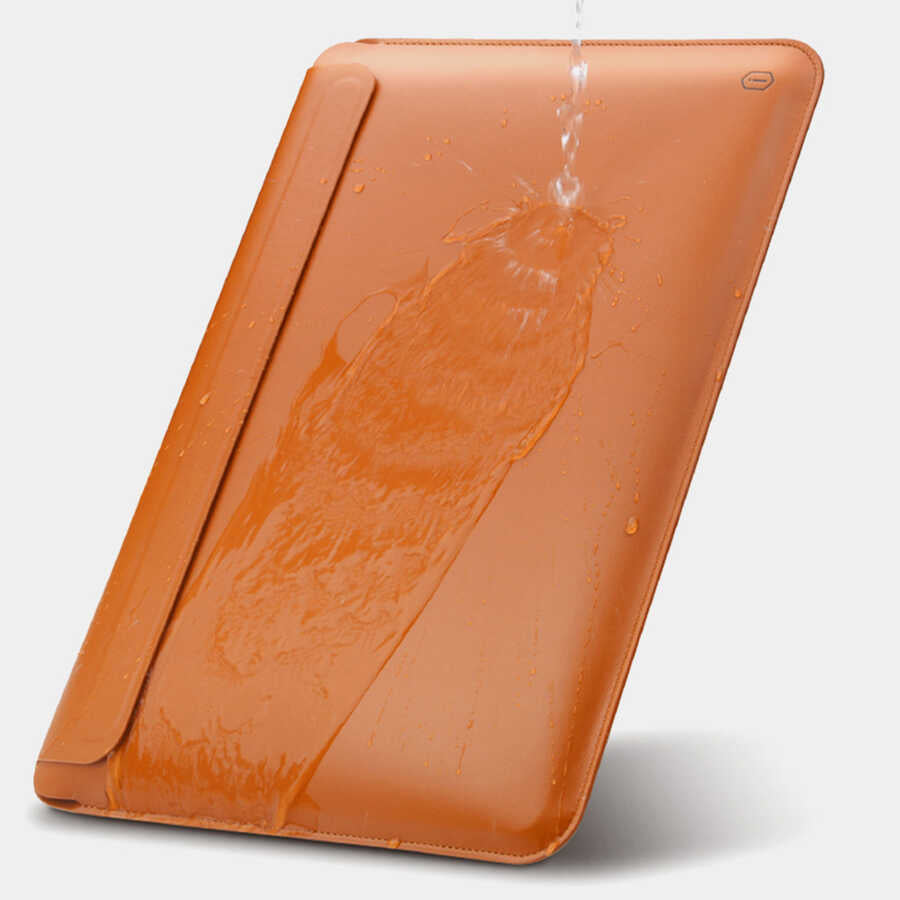Apple Macbook 16.2' 2021 Wiwu Macbook Skin Pro Portable Stand Case Black