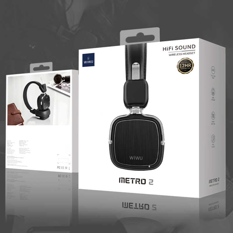 Wiwu Metro 2 Bluetooth Headset Gray
