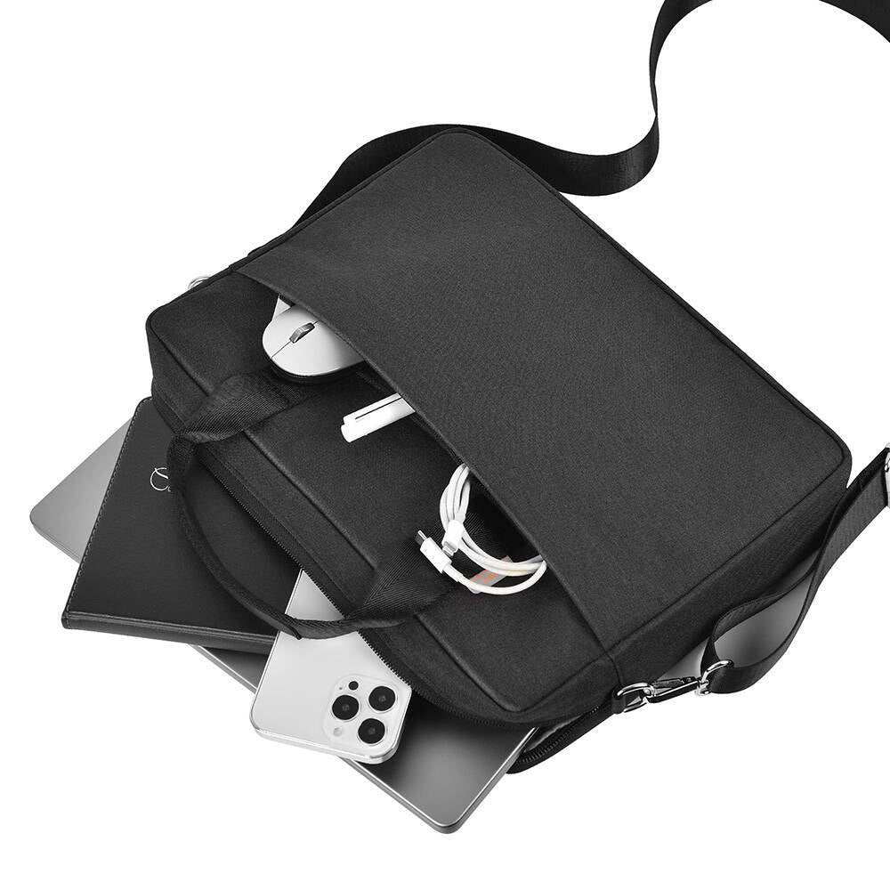 Wiwu Minimalist Bag Pro Su Geçirmez Askılıklı Laptop Çantası Siyah