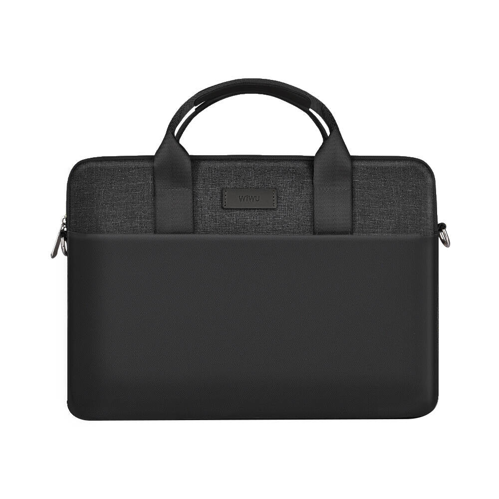 Wiwu Minimalist Portable Waterproof Laptop Bag Black