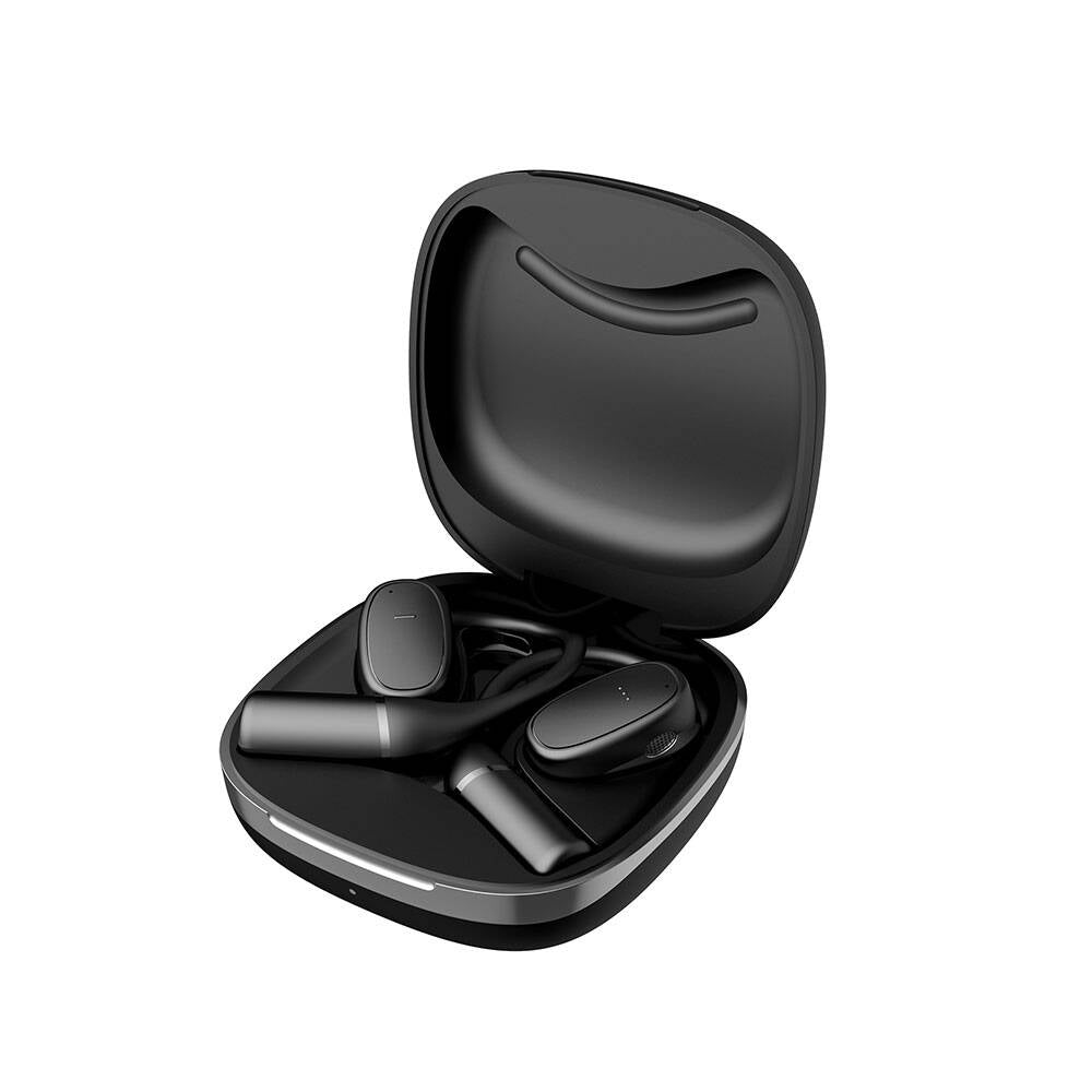 Wiwu O300 Openbuds OWS Kulak İçi Bluetooth v5.3 Kulaklık Siyah