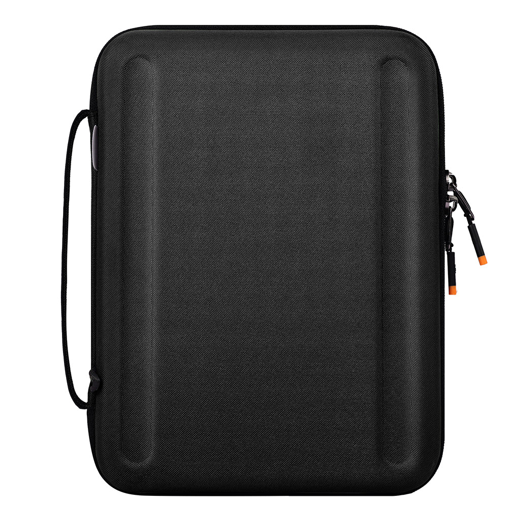 Wiwu Parallel Hardshell Serisi Darbe Emici Su Geçirmez 900D Polyester Kumaş 12.9 inç Laptop Çantası Siyah