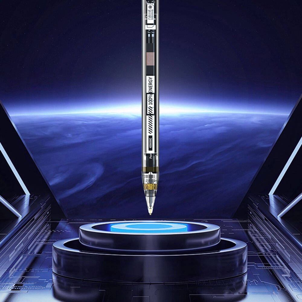 Wiwu Pencil W Pro Digital LED Display Palm-Rejection Transparent Appearance Design Touch Drawing Pen Colorless