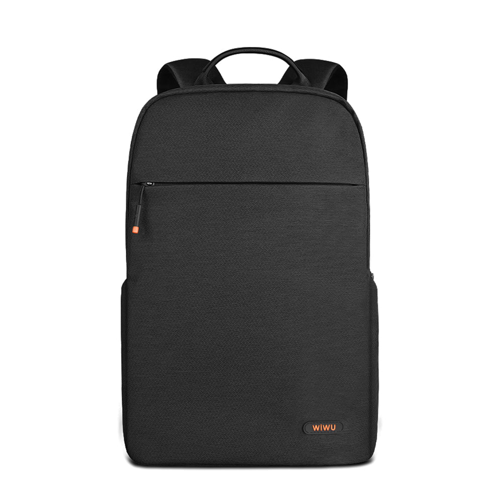 Wiwu Pilot Series Water-Resistant Polyester Fabric Travel Backpack Black