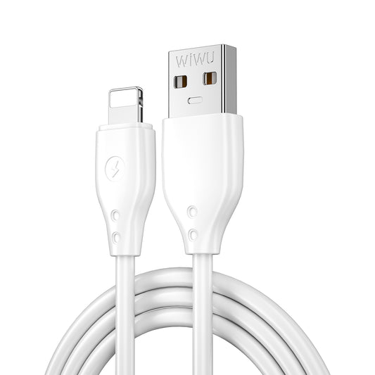 Wiwu Pioneer WI-C001 Ultra Flexible Lightning USB Cable 1M White