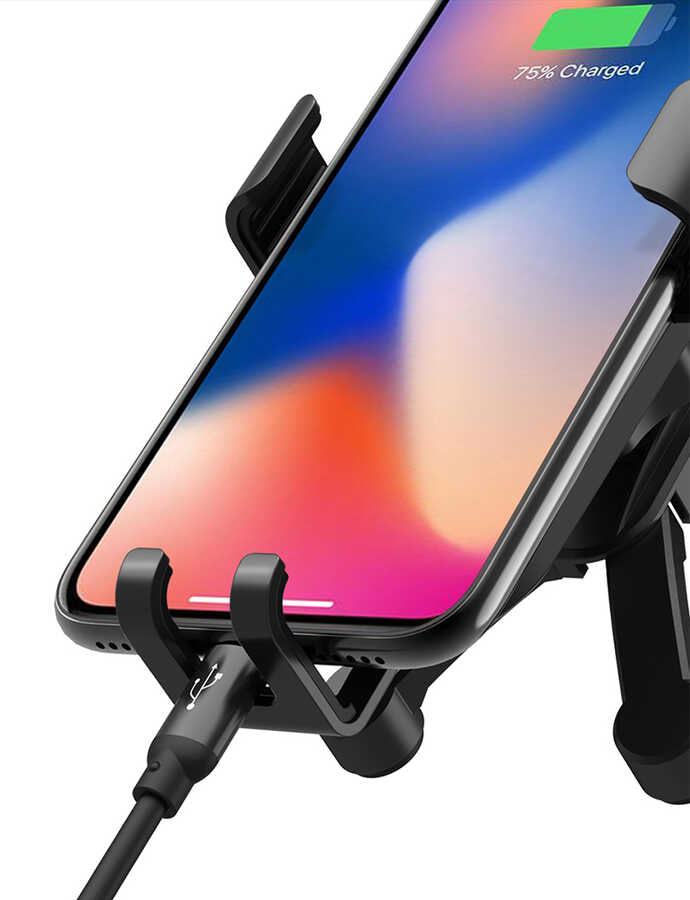 Wiwu PL400 Car Phone Holder Black