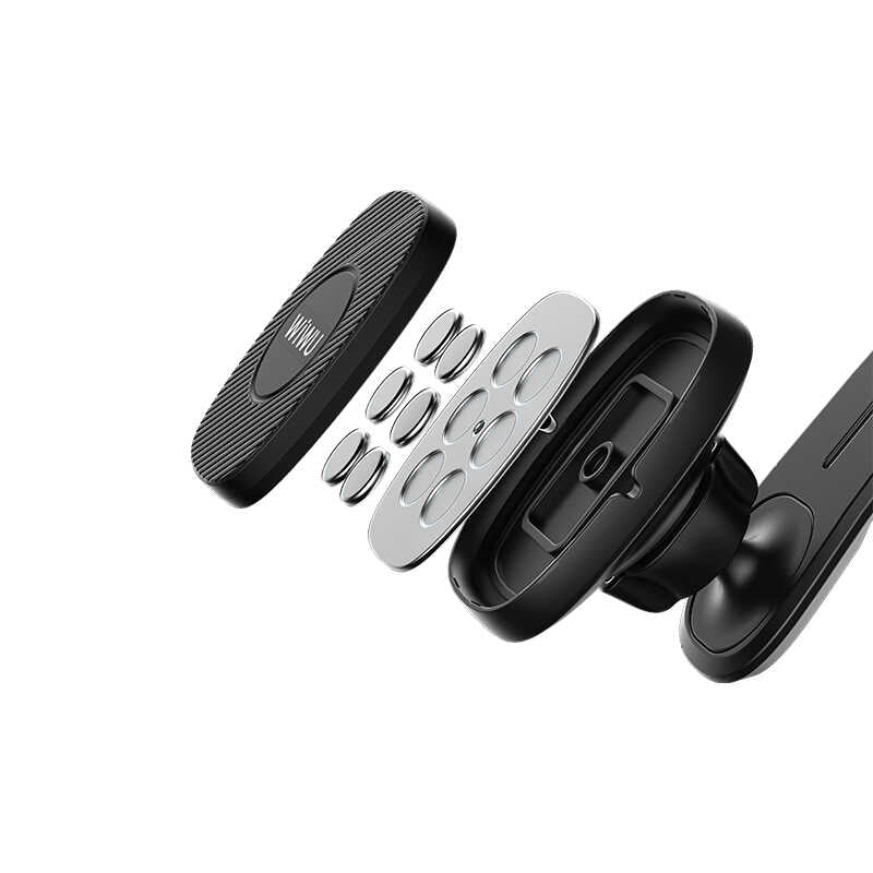 Wiwu PL900 Lotto Magnetic Car Phone Holder Black