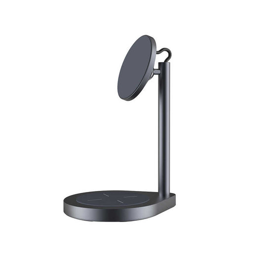 Wiwu Power Air X25 2 in 1 Wireless Charging Stand Gray