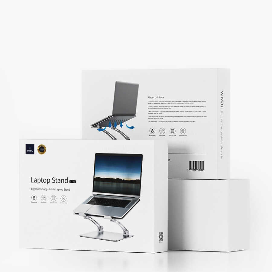 Wiwu S700 Laptop Stand Silver