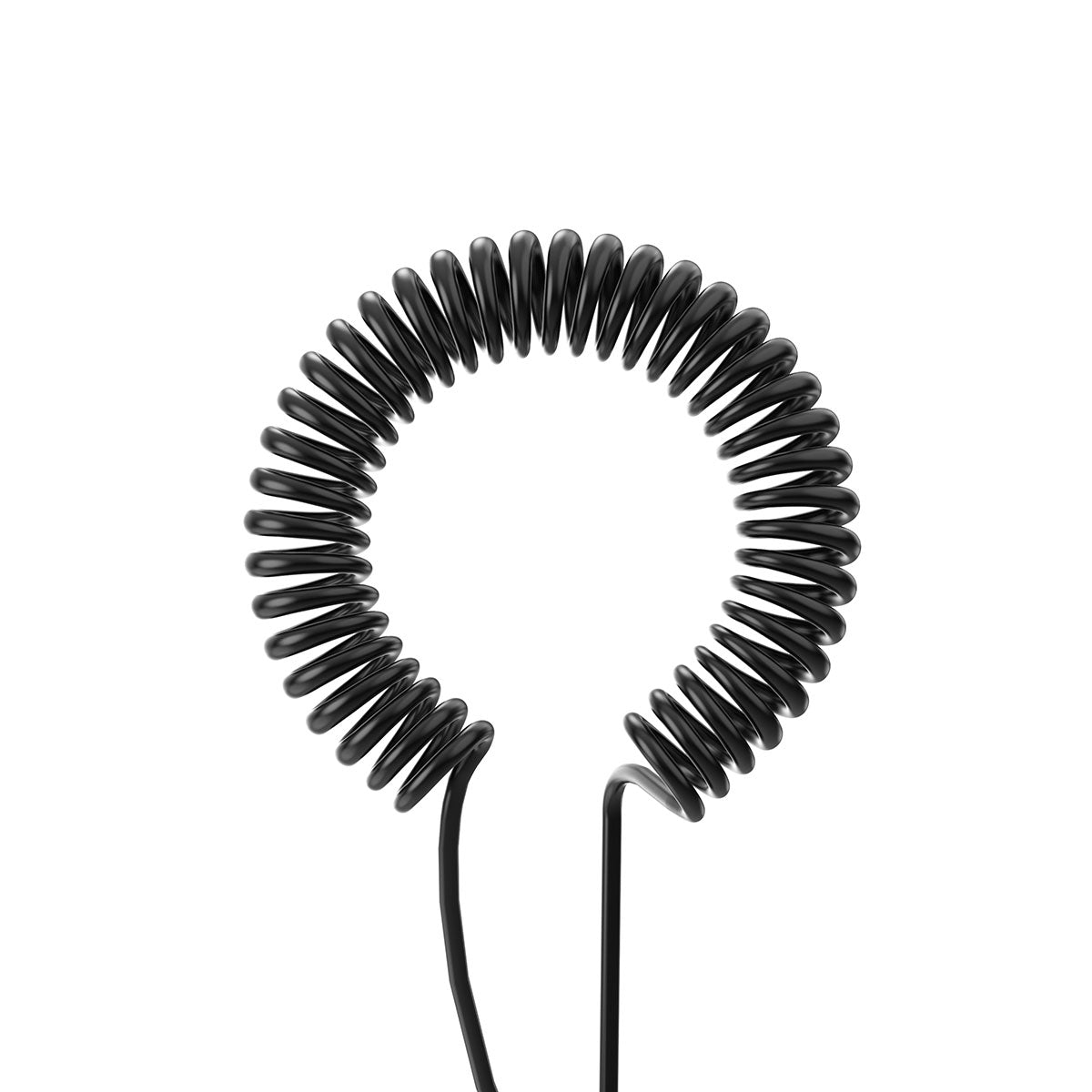 Wiwu Spiral Design Micro Type-C and Lightning 3in1 Spring Spiral Cable 1m Black