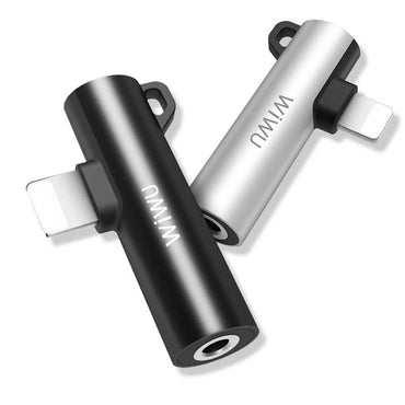 Wiwu ST03 Lightning Audio Adapter Gray