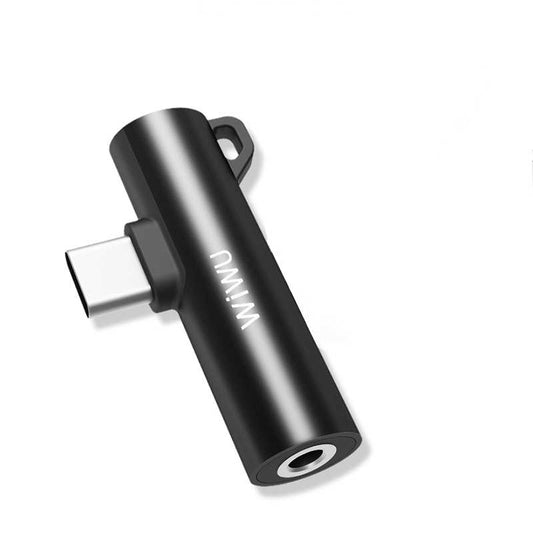 Wiwu ST05 Type-C Audio Adapter Black