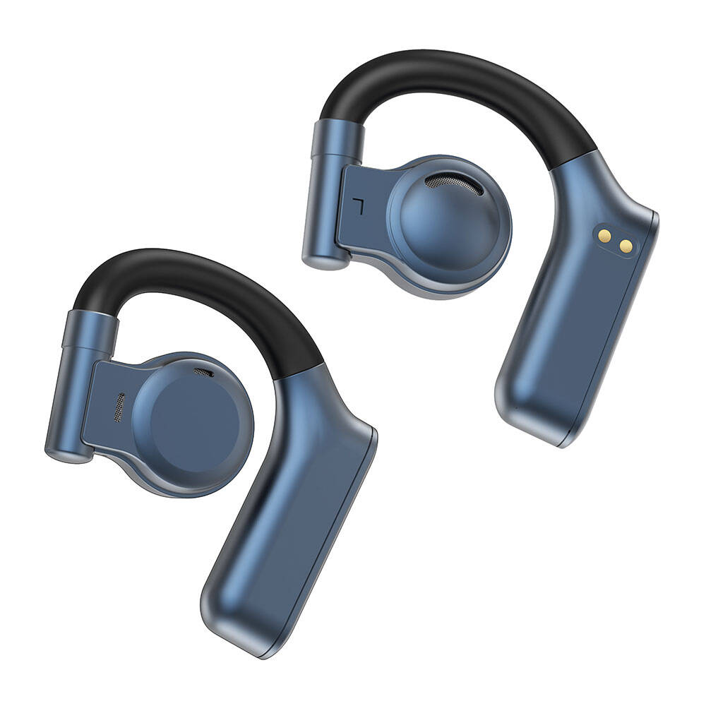 Wiwu T18 Clera Sound Series Freely Adjustable In-Ear Bluetooth 5.2 Headphones Blue