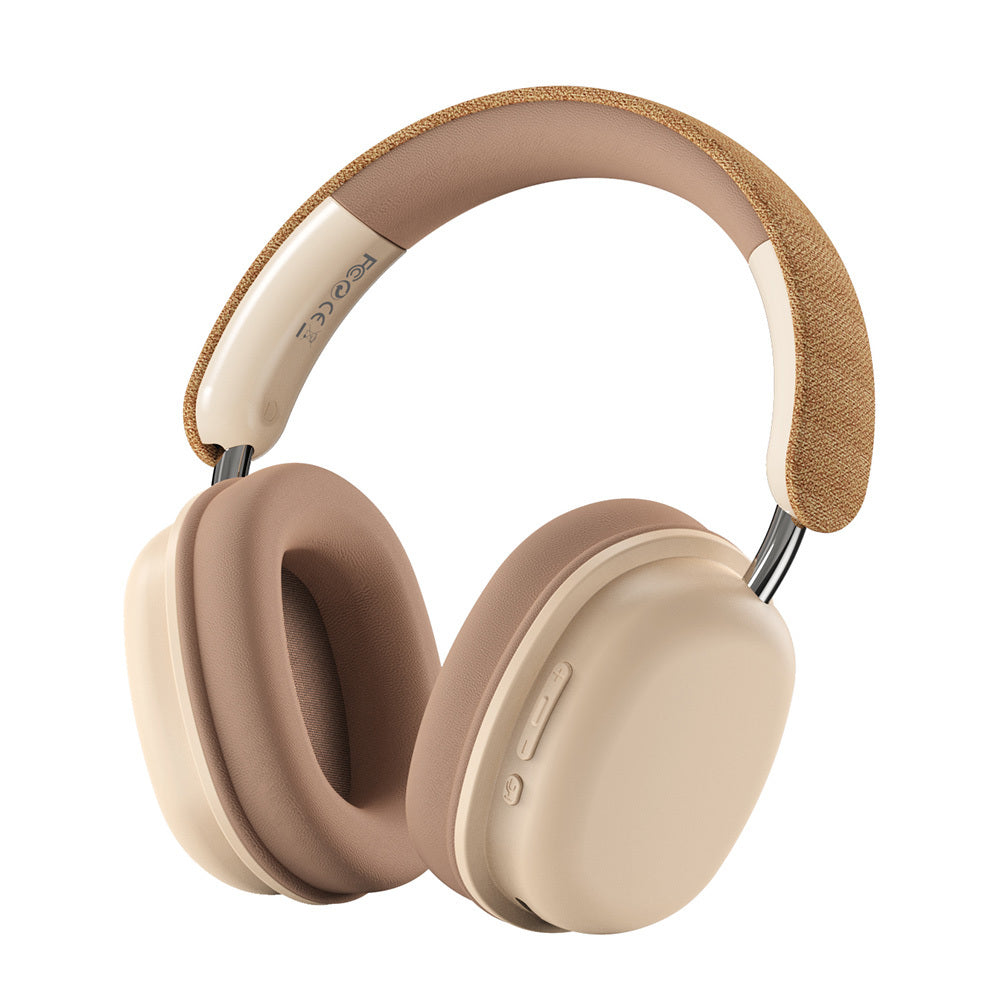 Wiwu TD-05 Elite Serisi Ayarlanabilir Katlanabilir Pure Bass Hi-Fi Kulak Üstü Bluetooth v5.3 Kulaklık Haki