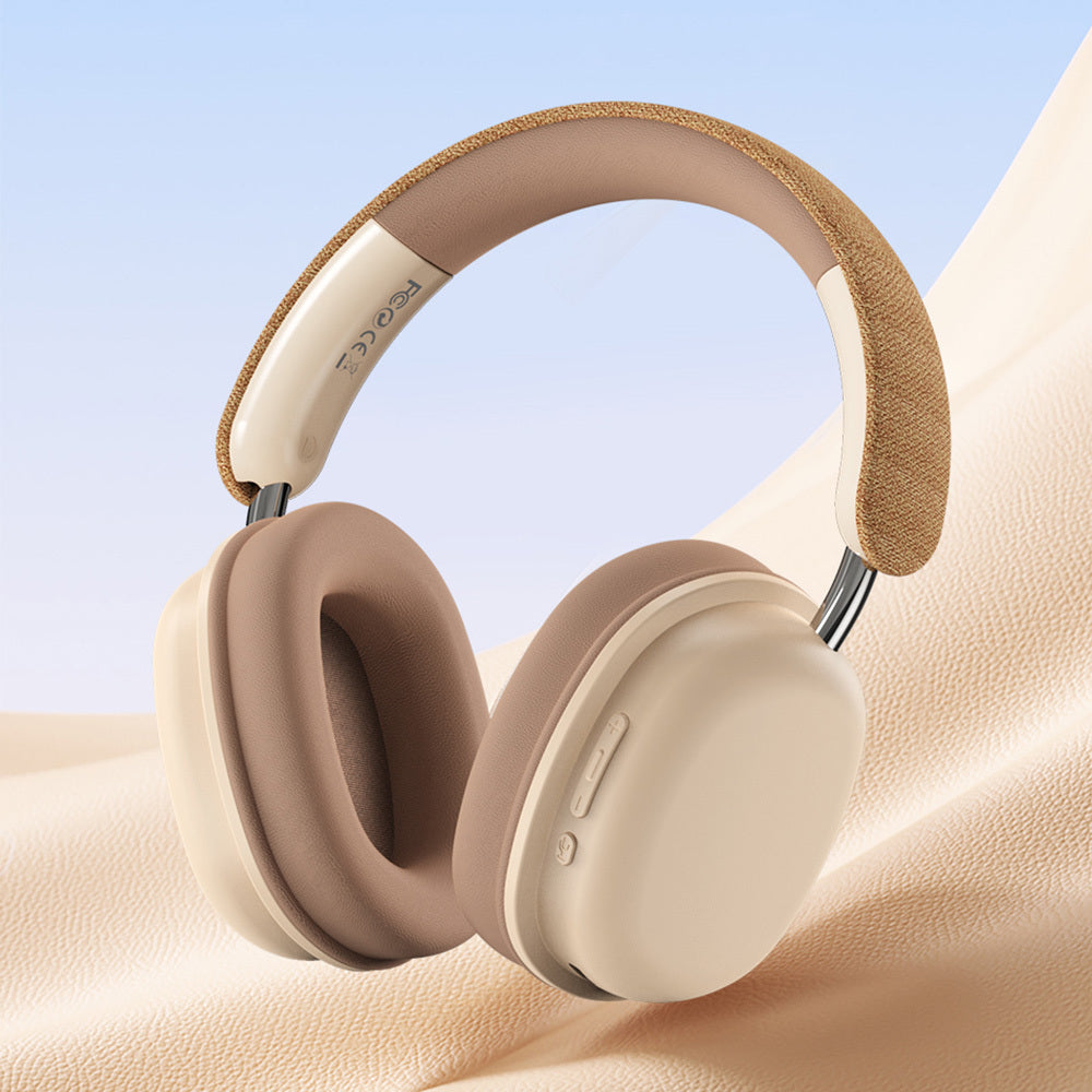 Wiwu TD-05 Elite Serisi Ayarlanabilir Katlanabilir Pure Bass Hi-Fi Kulak Üstü Bluetooth v5.3 Kulaklık Haki