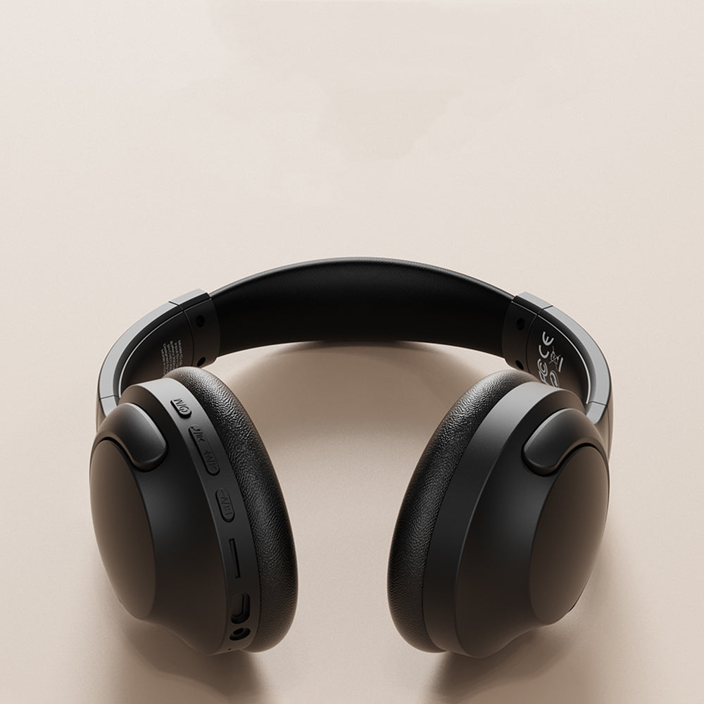 Wiwu TD-08 Elite Series Adjustable Pure Bass Hi-Fi Over-Ear Bluetooth Headphones v5.3 White