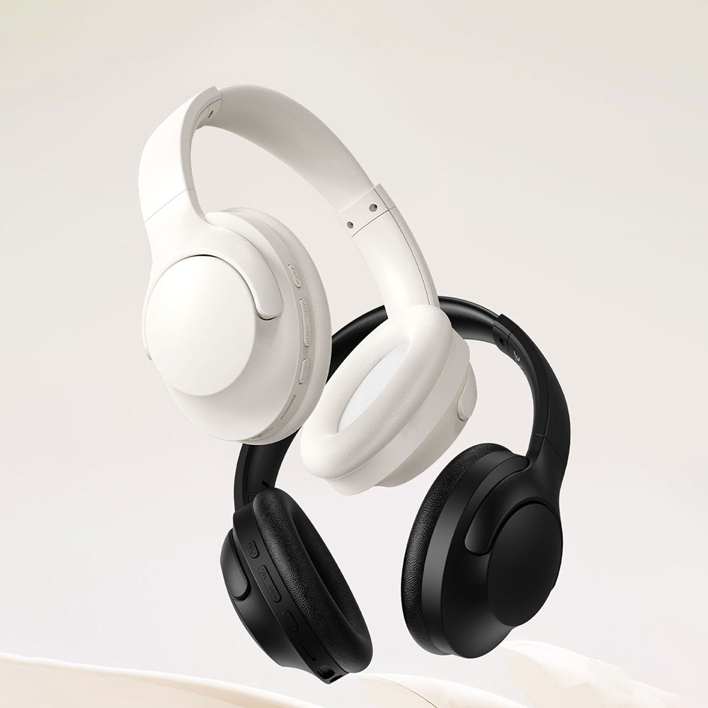 Wiwu TD-08 Elite Series Adjustable Pure Bass Hi-Fi Over-Ear Bluetooth Headphones v5.3 White