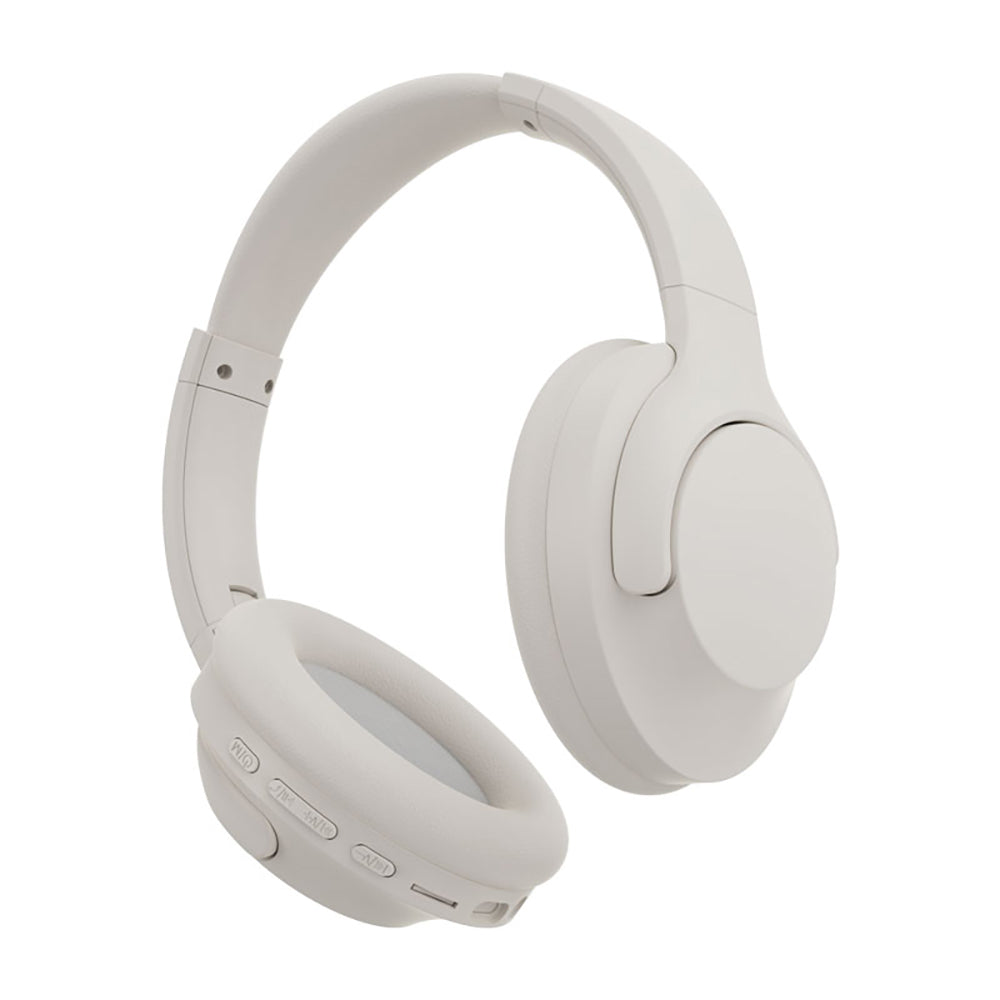Wiwu TD-08 Elite Series Adjustable Pure Bass Hi-Fi Over-Ear Bluetooth Headphones v5.3 White