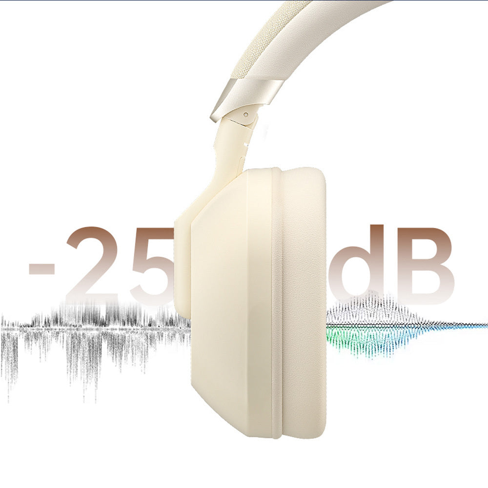 Wiwu TD-09 Solar Powered ANC Foldable Adjustable Over-Ear v5.3 Bluetooth Headphones White