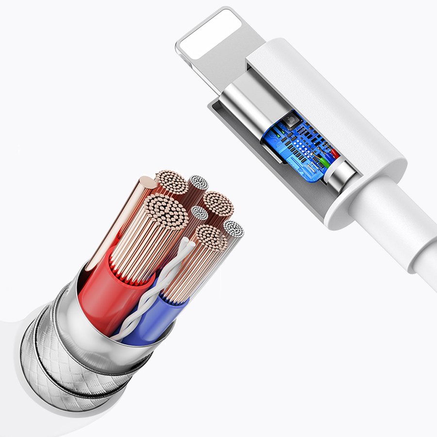 Wiwu The One PD To Lightning Usb Cable 2M White