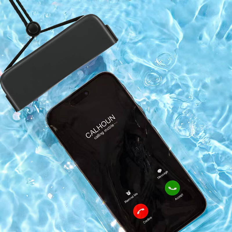 Wiwu Universal Waterproof Case Aqua Waterproof Max 6.9 inch IPX8 Certified Black