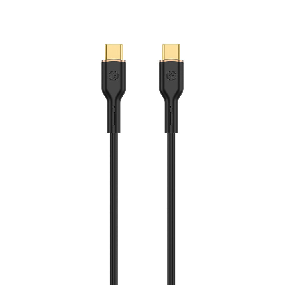 Wiwu Vigor YQ-02 Type-C to Type-C Flexible PD Data Cable 100W 480Mbps 1.2M White