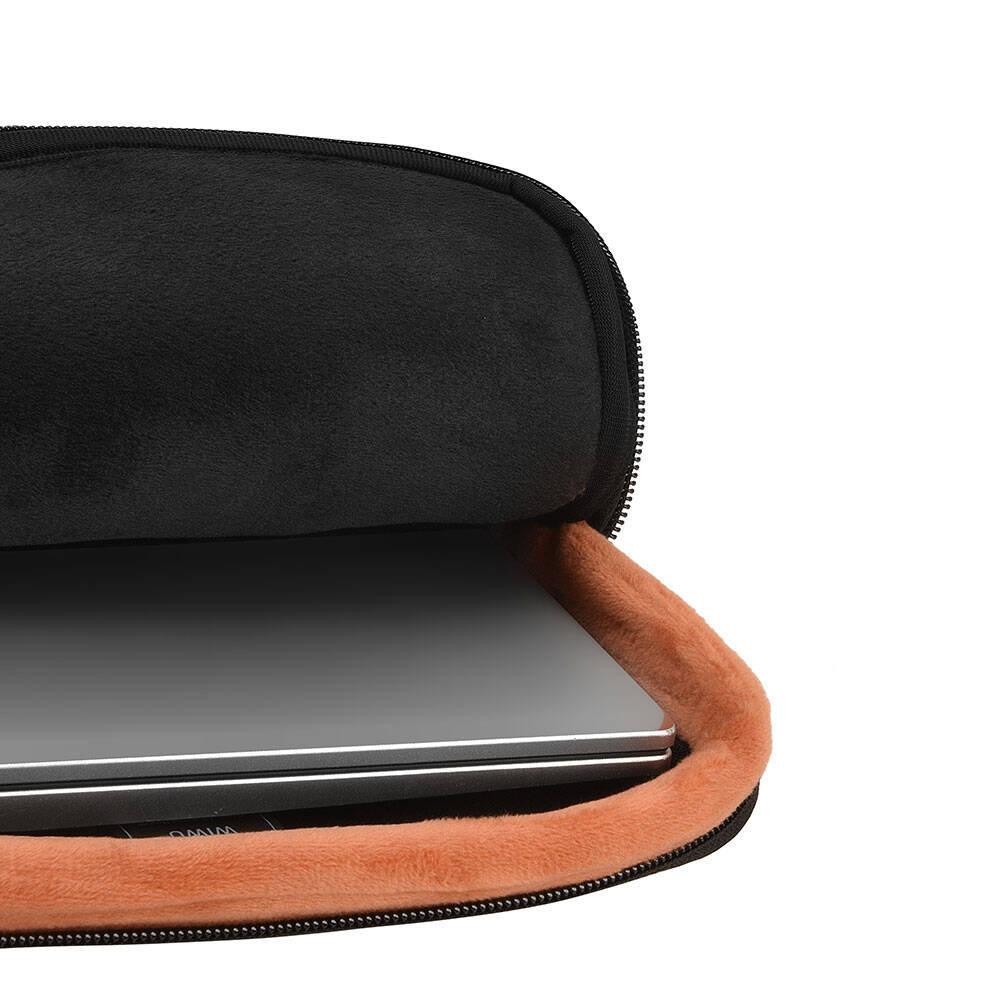 Wiwu Warriors Laptop Sleeve Dupont Cordura 1000D Su Geçirmez Naylon Kumaş 14"inç Laptop Çantası Siyah