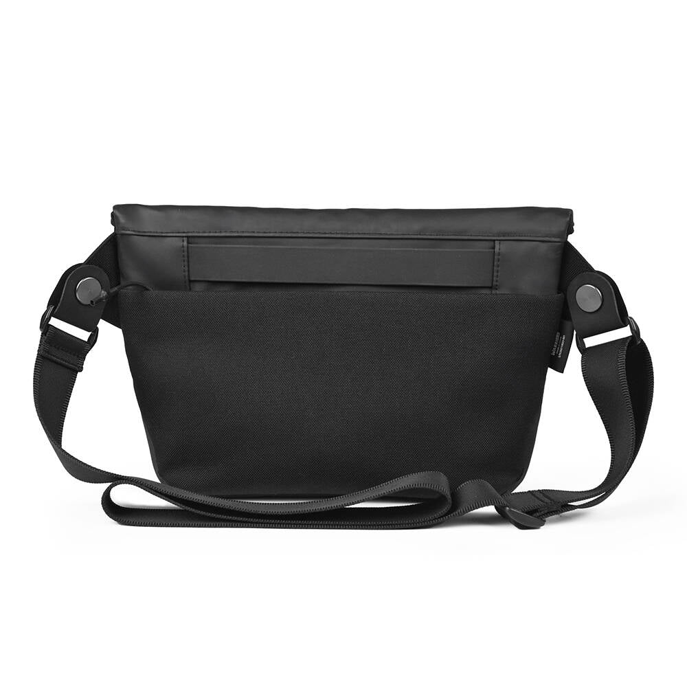 Wiwu Warriors Message Bag X Manyetik Tokalı Cordura 1000D Naylon Crossbody Çapraz Vücut Çantası Siyah