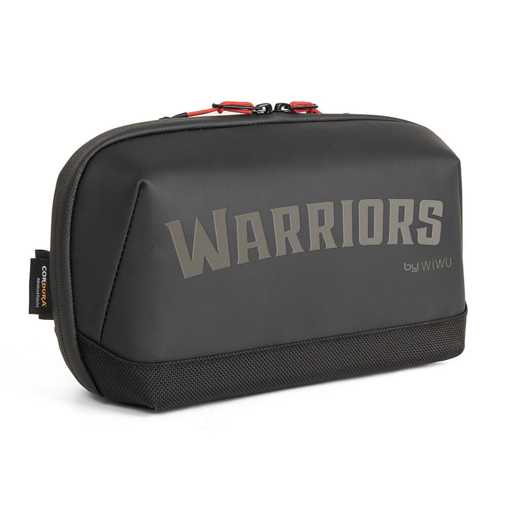 Wiwu Warriors Tech Pouch X Pro Dupont Cordura 1000D Nylon Fabric Macbook Accessory Bag Black