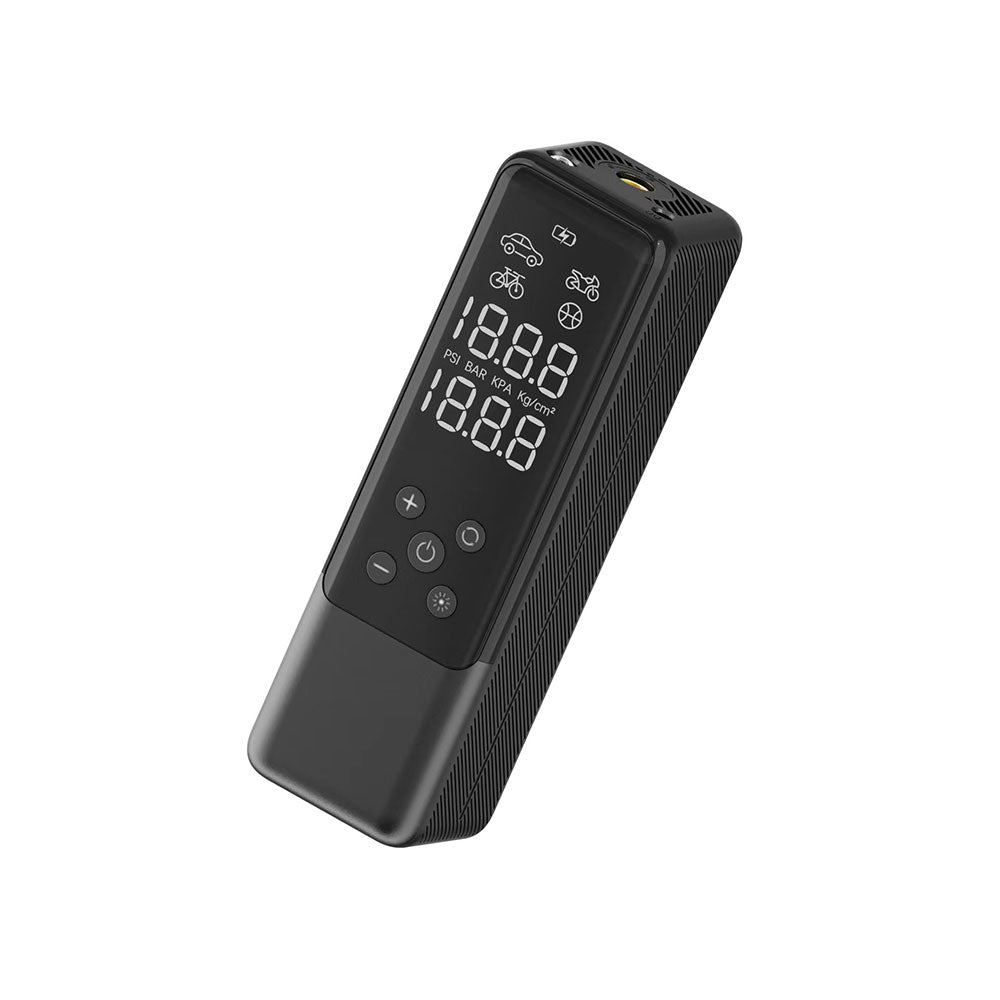 Wiwu Wi-Ai001 Auto Vehicle Tire Inflator Pump Multi-Mode Digital Display Car Air Compressor Black