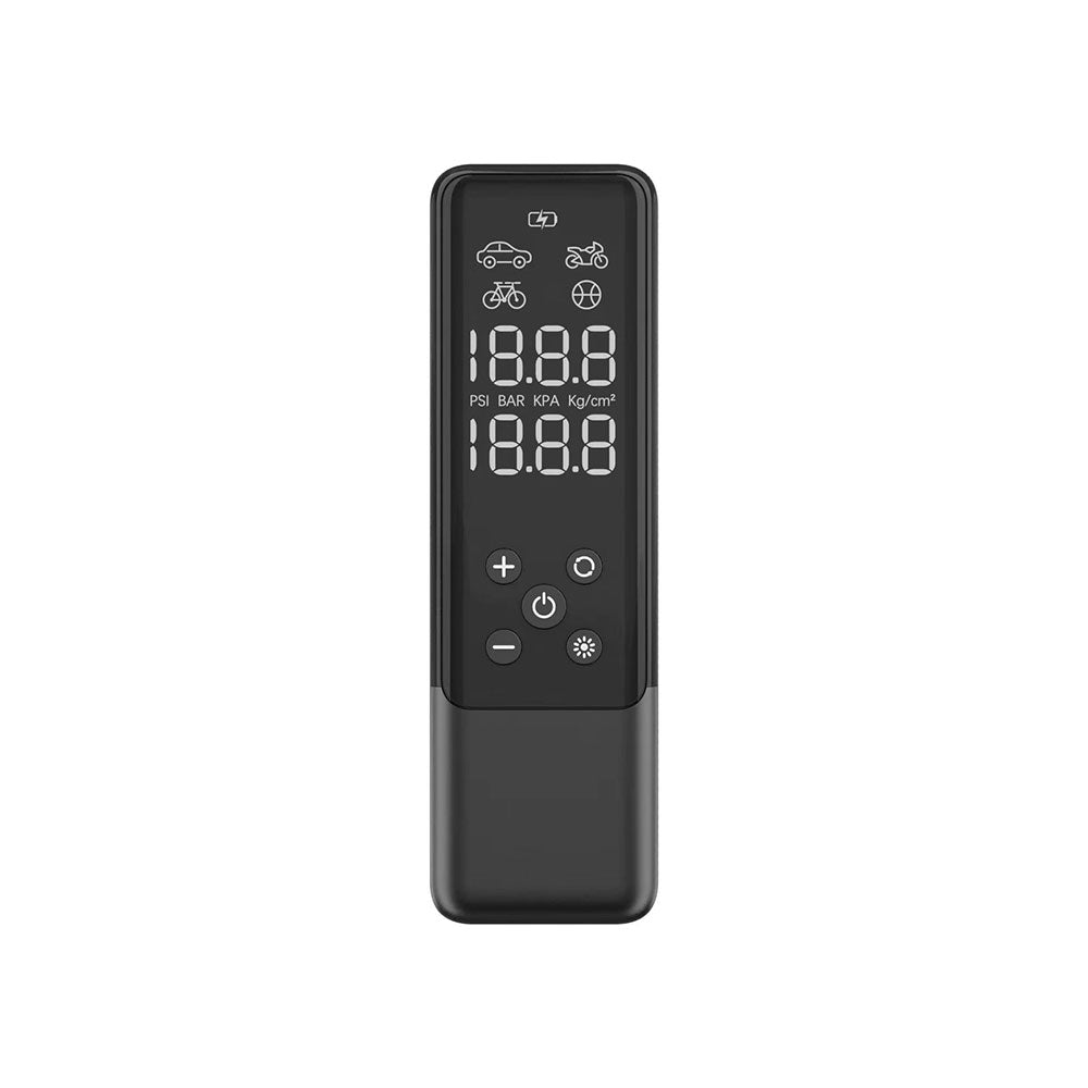 Wiwu Wi-Ai001 Auto Vehicle Tire Inflator Pump Multi-Mode Digital Display Car Air Compressor Black