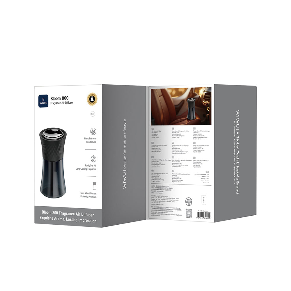 Wiwu Wi-Ai800 Bloom Slim Design Air Humidifier and Fragrance Diffuser Zen Tea