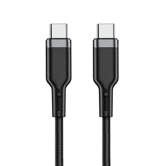 Wiwu Wi-C013 Platinum Serisi Type-C to Type-C Hızlı Şarj Özellikli Data ve Şarj Kablosu 100W 1.2m