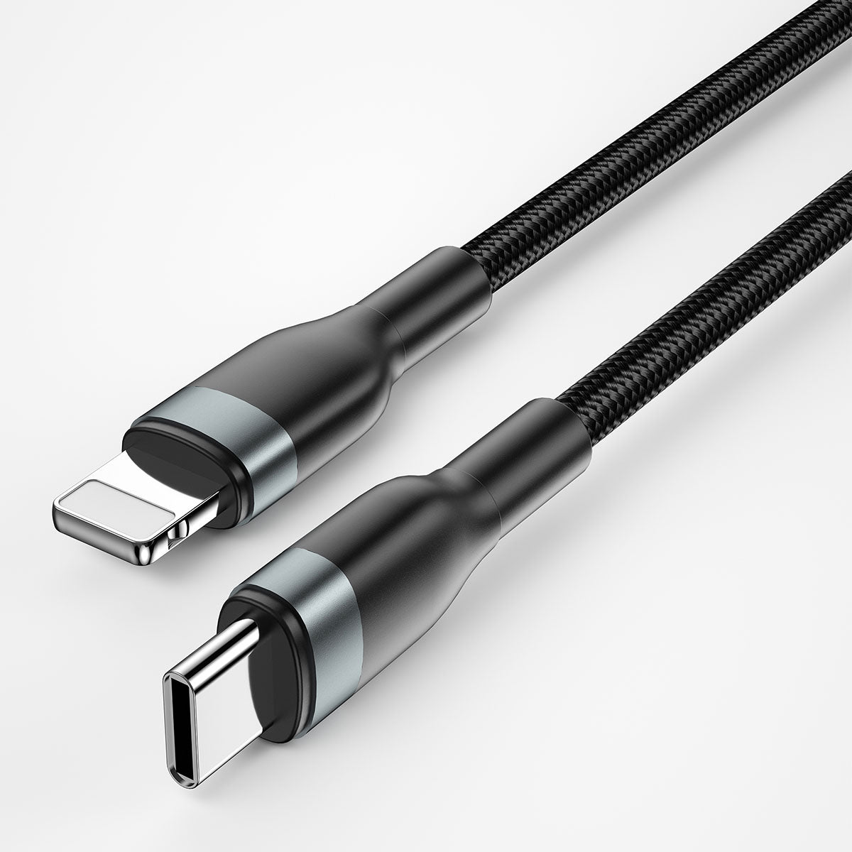 Wiwu WI-C017 Concise Series Type-C to Lightning PD Data Cable 30W 2 Meters Gray